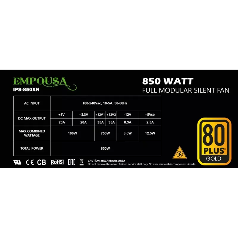 Inca IPS-850XN maitinimo blokas 850 W