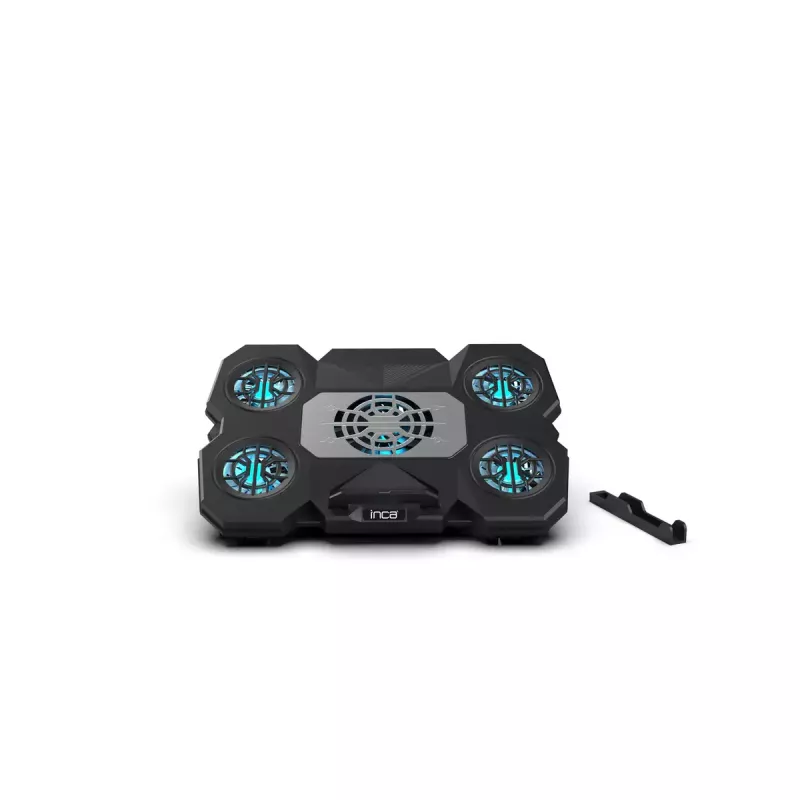 Nešiojamojo kompiuterio aušinimo padėklas INCA INC-614GMS, ergonomiškas dizainas, tylus veikimas