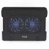 Nešiojamojo kompiuterio aušinimo padėklas Inca INC-321RX 43,2 cm 2 ventiliatoriai Juoda