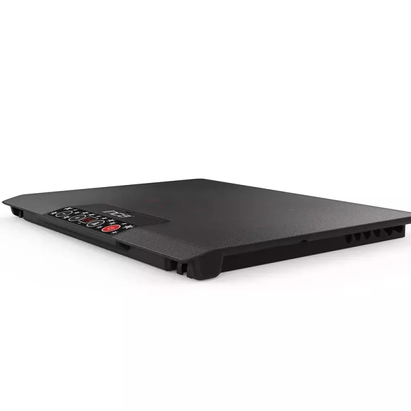 Nešiojamojo kompiuterio aušinimo padėklas Inca INC-601GMS 43,2 cm 6 ventiliatoriai USB juodas