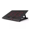 Nešiojamojo kompiuterio aušinimo padėklas Inca INC-601GMS 43,2 cm 6 ventiliatoriai USB juodas