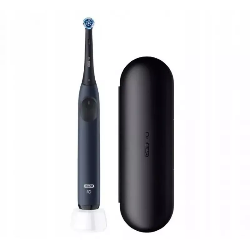 Elektrinis dantų šepetėlis Oral-B iO Series 2 mėlynas su kelioniniu dėklu