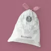 Šiukšlių maišeliai BRABANTIA 100253 3 l talpos šiukšliadėžėms, balti, plastikiniai, 40 vnt.