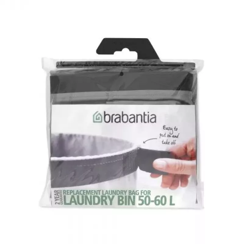 Skalbinių krepšys Brabantia 102363 Pilkas 400x400x600 mm