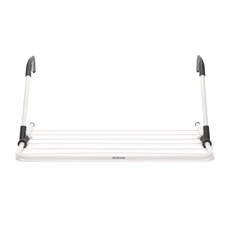 Pakabinama segtukų skalbinių džiovyklė Brabantia 102769 juoda sidabrinė 710 mm