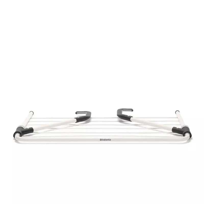 Pakabinama segtukų skalbinių džiovyklė Brabantia 102769 juoda sidabrinė 710 mm