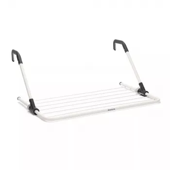 Pakabinama segtukų skalbinių džiovyklė Brabantia 102769 juoda sidabrinė 710 mm