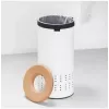 Skalbinių krepšys Brabantia 104367 ruda balta Aukštis 665 mm Skersmuo 30 cm