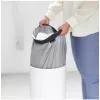 Skalbinių krepšys Brabantia 104367 ruda balta Aukštis 665 mm Skersmuo 30 cm