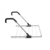 Pakabinama skalbyklės džiovykla su spaustukais Brabantia 105241 Balta 710 mm x 290 mm x 690 mm