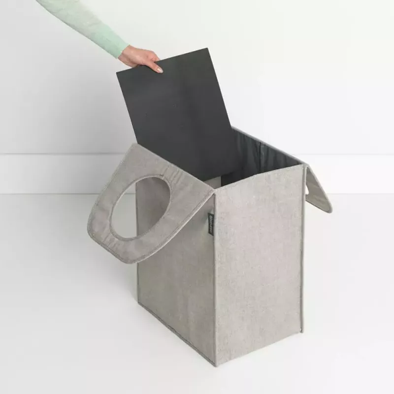 Skalbinių krepšys Brabantia 120367 55L stačiakampis pilkas