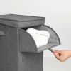 Brabantia 120442 skalbinių krepšys, 35 L, stačiakampis, juodas