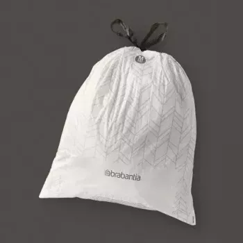 Šiukšlių maišai Brabantia 138829 60 L Balti 40 vnt.