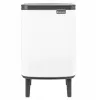 BRABANTIA BO šiukšliadėžė, 7 l, balta, modelis 22 71 65