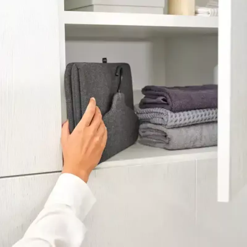 Garinimo lyginimo lenta BRABANTIA Sulankstoma garinimo lenta 40 x 85 mm Juoda Tinka gariniam lygintuvui Svoris 100 g