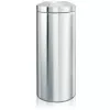Šiukšliadėžė BRABANTIA Flame Guard Brilliant Steel 28 75 27 — pedalais valdoma šiukšliadėžė, 28 l, nerūdijantis plienas, antipireninis įdėklas