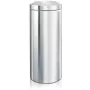 Šiukšliadėžė BRABANTIA Flame Guard Brilliant Steel 28 75 27 — pedalais valdoma šiukšliadėžė, 28 l, nerūdijantis plienas, antipireninis įdėklas