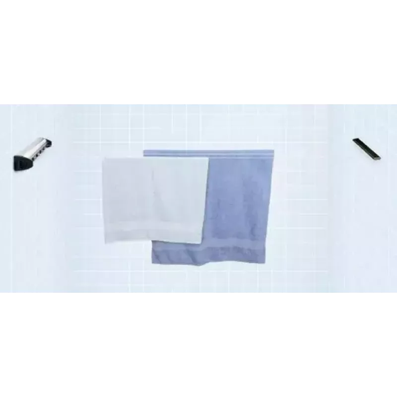 Prie sienos montuojama džiovykla Brabantia Pull-Out Drying Lines Set 2 vnt. Nerūdijantis plienas