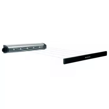 Prie sienos montuojama džiovykla Brabantia Pull-Out Drying Lines Set 2 vnt. Nerūdijantis plienas