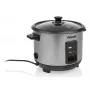 Ryžių virimo puodas Tristar RK-6146 — 1 L talpa, 400 W, juoda/sidabrinė
