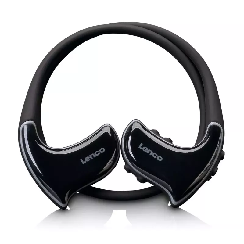 Ausinės Lenco BTX-750BK belaidės į ausis įdedamos sportinės