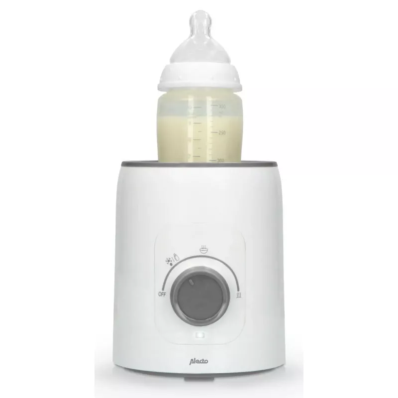 Buteliukų šildytuvas Alecto BW600 Pilkas Plastikinis 210 W Sukamoji reguliavimo rankenėlė
