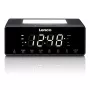 Laikrodinis radijo imtuvas Lenco CR540BK – FM žadintuvas, 1,2 colio LED ekranas, pritemdomas naktinis apšvietimas, USB įkrovimas, stereofoniniai garsiakalbiai