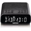 Patefonas Lenco CR-606BK juodas diržine pavara USB, modelis CR-606BK