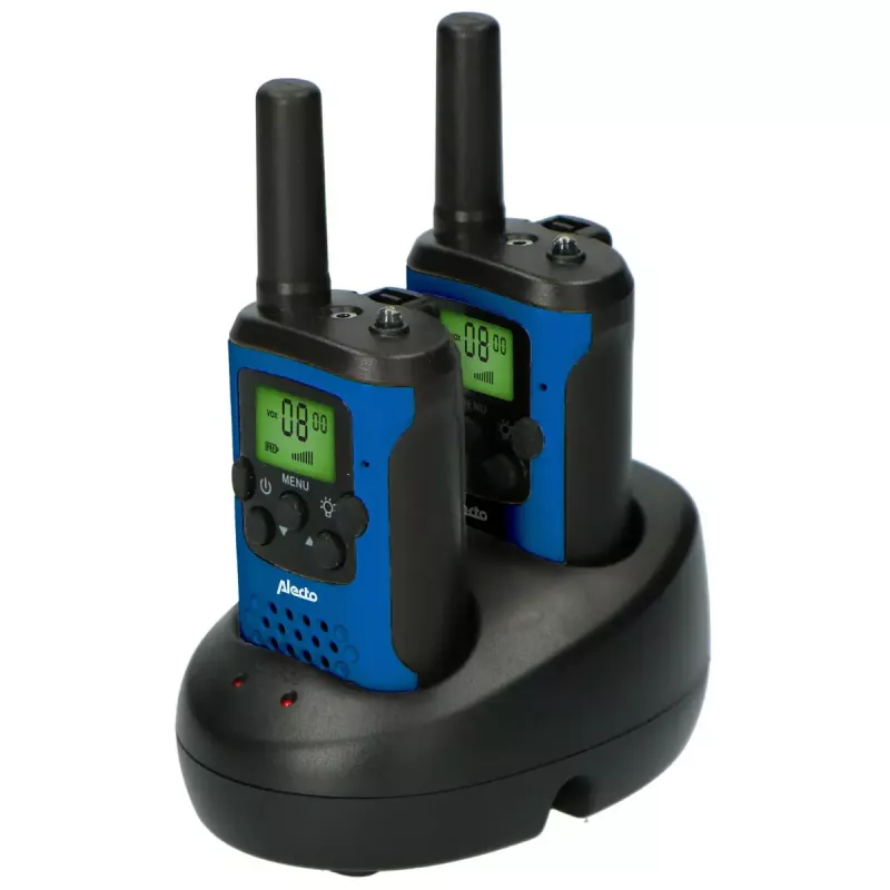 Alecto FR175BW dvipusis radijo ryšys 8 kanalai 446 MHz juoda mėlyna