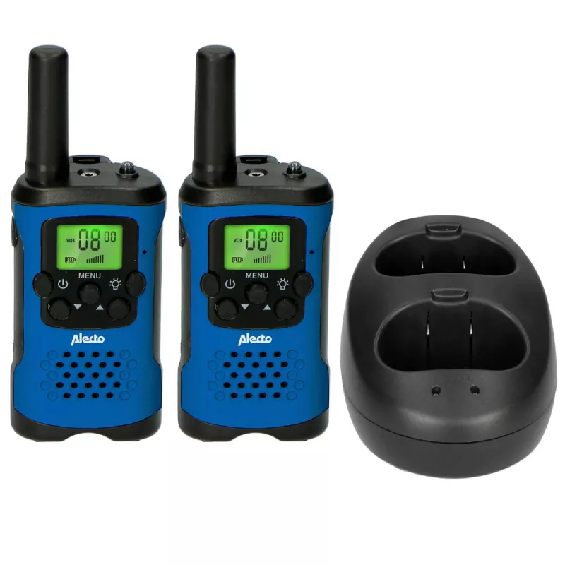 Alecto FR175BW dvipusis radijo ryšys 8 kanalai 446 MHz juoda mėlyna