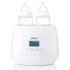 Buteliukų šildytuvas Alecto BW700TWIN — dvigubas 3 viename elektrinis buteliukų šildytuvas, 512 W, 230 V, baltas