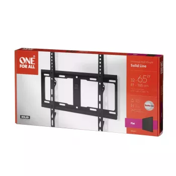 TV sieninis laikiklis One For All Solid 165,1 cm (65) Juodas