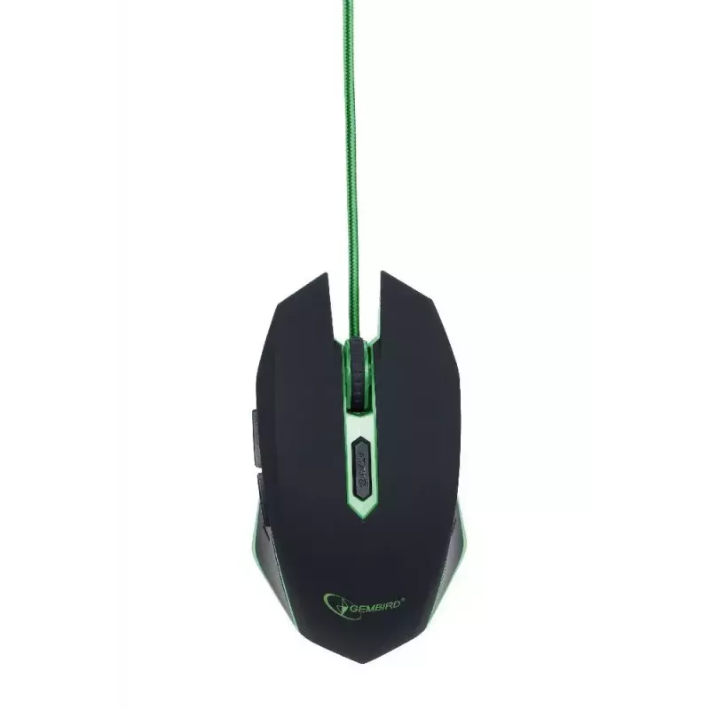 Pelė Gembird MUSG-001-G Green USB