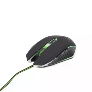 Pelė Gembird MUSG-001-G Green USB