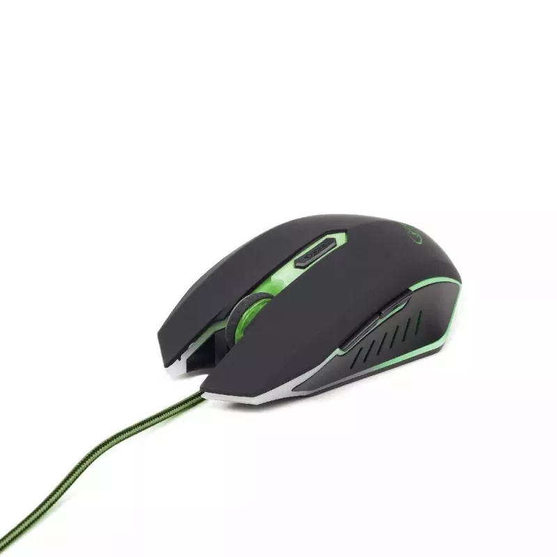 Pelė Gembird MUSG-001-G Green USB