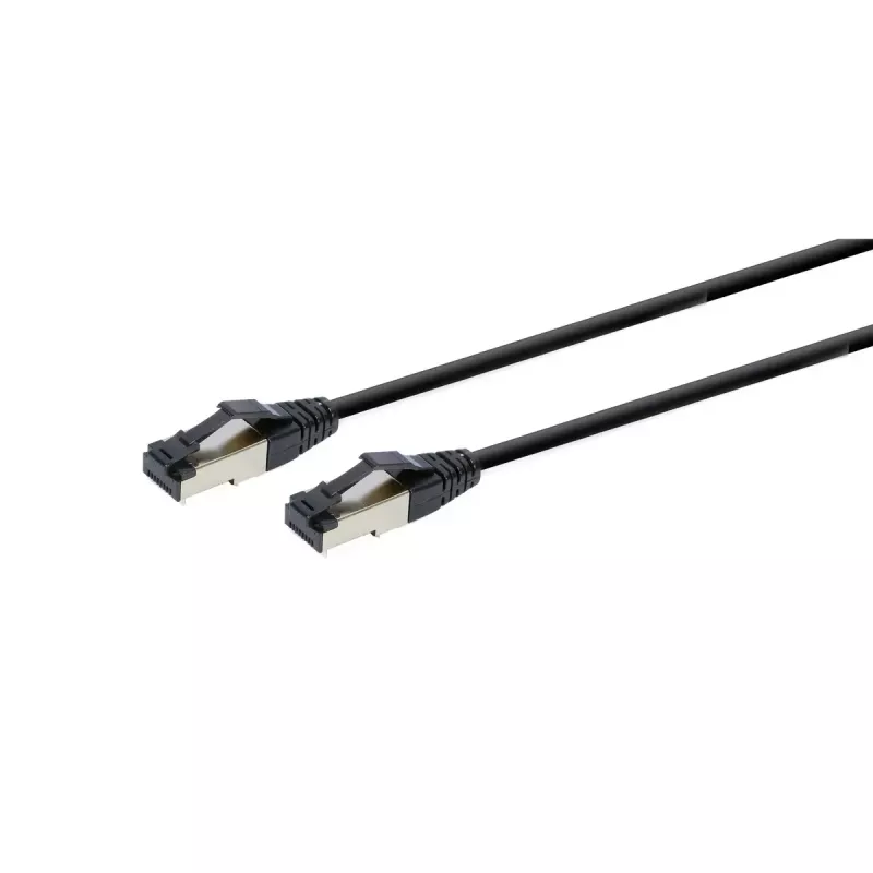 Tinklo kabelis Gembird PP8-LSZHCU-BK-2M RJ-45 8 kat. 2 m juodas