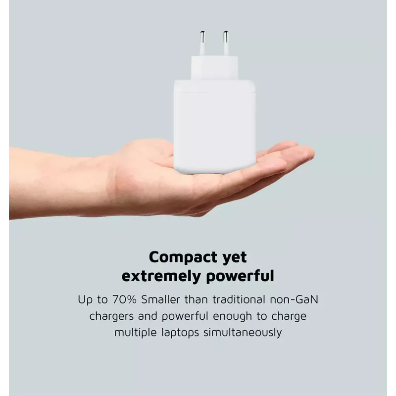 Vidinis įkroviklis Xtorm 100W GaN² Ultra Wall Charger greitasis įkrovimas 2 USB-C