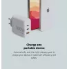 Vidinis įkroviklis Xtorm 100W GaN² Ultra Wall Charger greitasis įkrovimas 2 USB-C