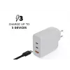 Vidinis įkroviklis Xtorm 100W GaN² Ultra Wall Charger greitasis įkrovimas 2 USB-C