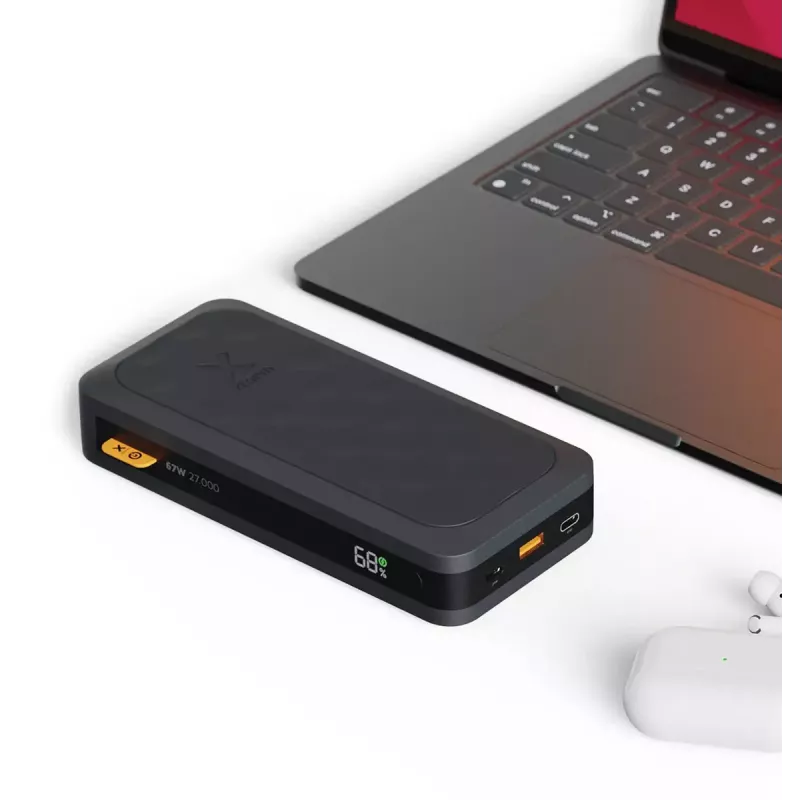 Xtorm 67W Fuel serijos išorinė baterija 27000mAh - Vidurnakčio juoda