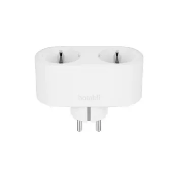 Išmanusis kištukas Avanca International BV Hombli Smart Socket Duo EU — Wi‑Fi, 220–250 V, 50–60 Hz, 3540 W, vidaus, balta