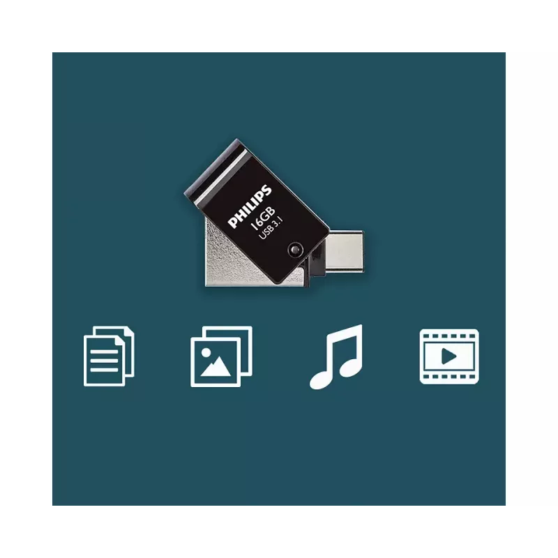 USB Flash Drive Philips 16GB USB Type-A 3.2 Gen 1 FM16DC152B/00