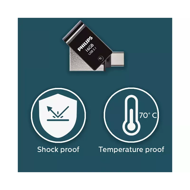 USB Flash Drive Philips 16GB USB Type-A 3.2 Gen 1 FM16DC152B/00