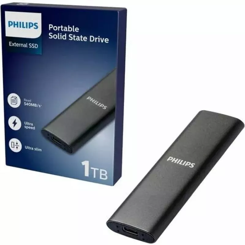 Išorinis SSD Philips 1TB USB FM01SS030P/00