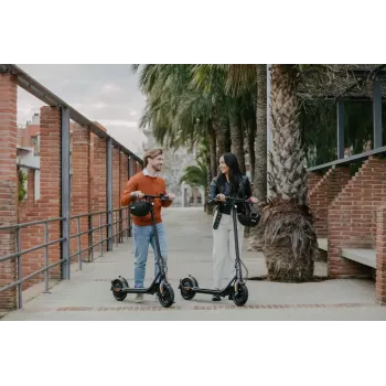 Klasikinis paspirtukas Ninebot by Segway KickScooter F2 Plus D juodas 20 km/h 400 W