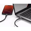 USB-C į Lightning laidą LINQ byELEMENTS 2m MFi sertifikuotas juodas