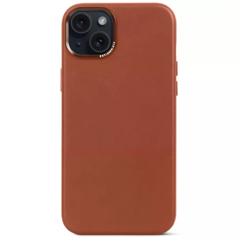 Dangtelis Decoded D24IPO15PLBC1TN, skirtas iPhone 15 Plus 17 cm, rudas