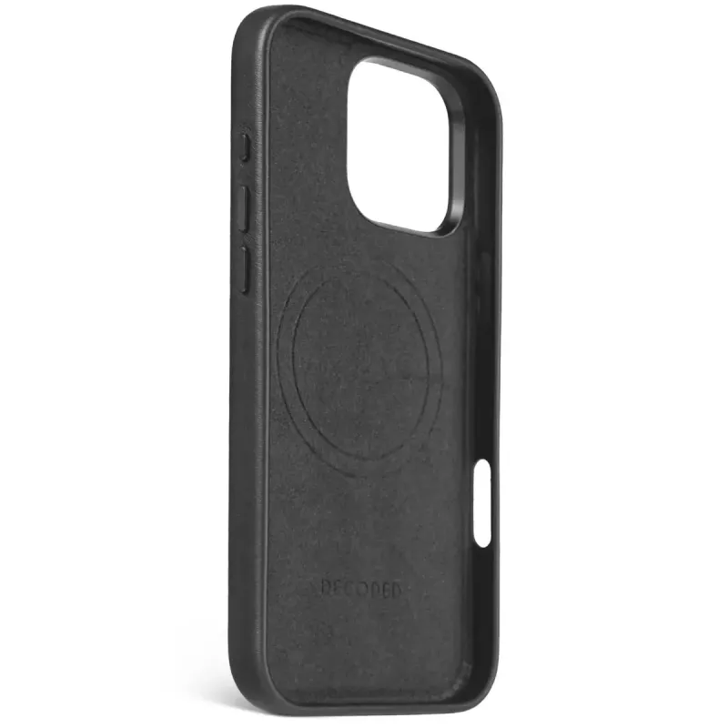 Decoded Leather Case mobiliojo telefono dėklas 17,5 cm 6,9 colio Dangtelis Juodas