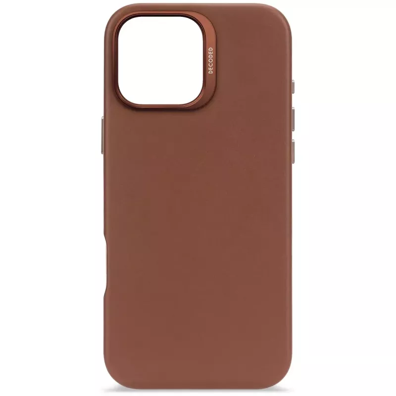 Decoded odinis dėklas iPhone 16 Pro Max 17,5 cm ruda