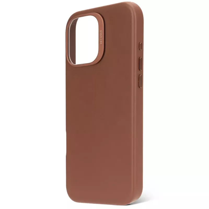 Decoded odinis dėklas iPhone 16 Pro Max 17,5 cm ruda